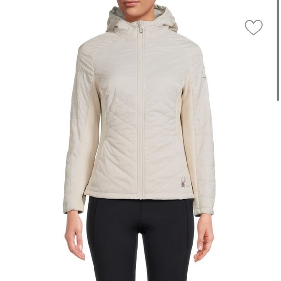 NWT - Spyder Women’s Hooded Quilted Jacket - Size XL - Picture 2 of 12